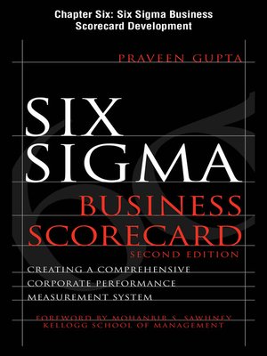 cover image of Six Sigma Business Scorecard Development